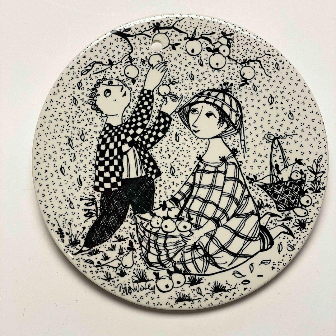 Bjørn Wiinblad platter - Frk. Rose